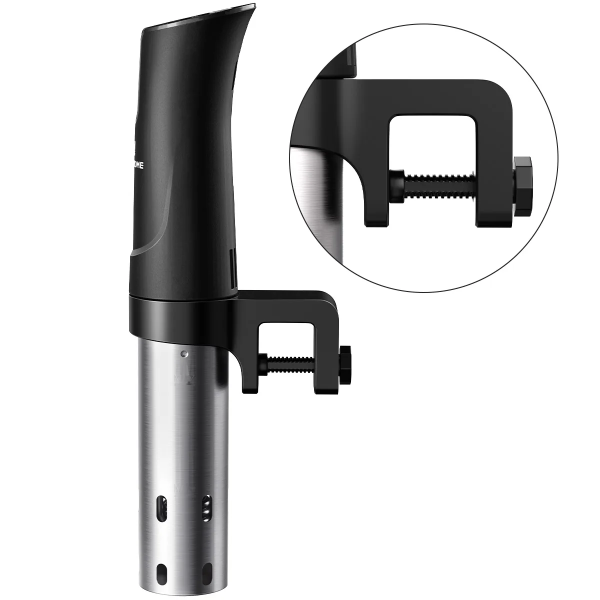 Blitzhome หม้อต้มซุปซูวี1100วัตต์พร้อมตัวจับเวลาและอุณหภูมิที่แม่นยำ