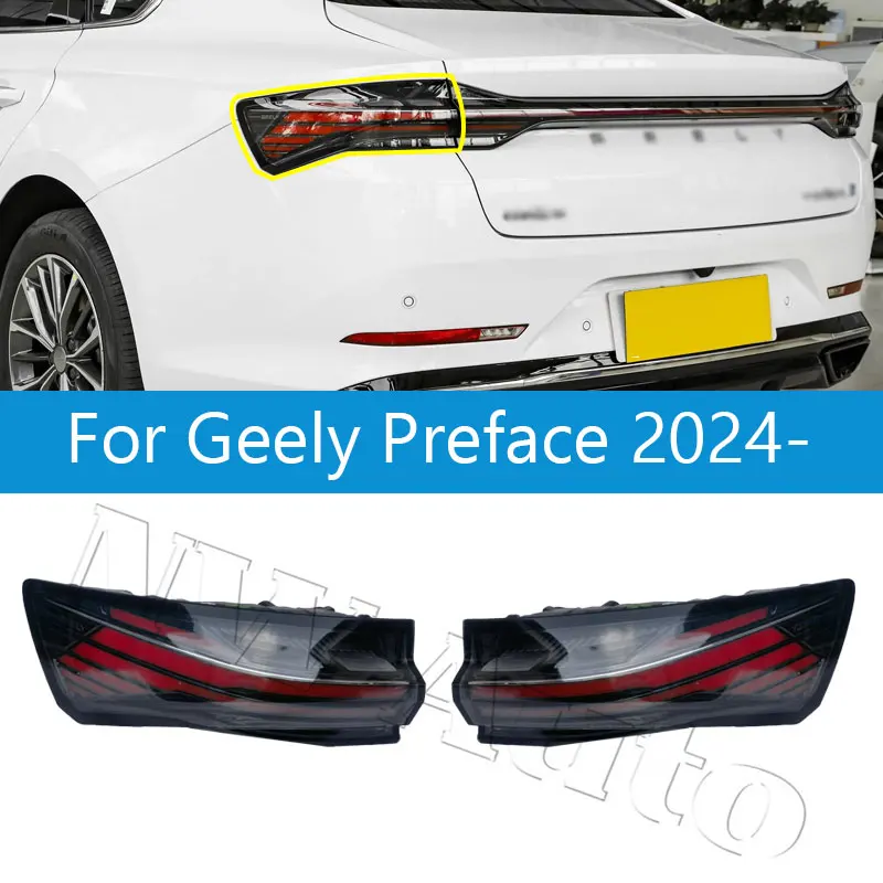 Taillight Brake Light Rear Bumper Lamp For Geely Preface L 2024 Tail Light