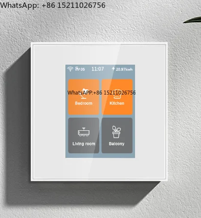 

Новая технология Wi-Fi Smart Home 4-групповой выключатель света работает с домашней автоматизацией, переключатель дистанционного управления