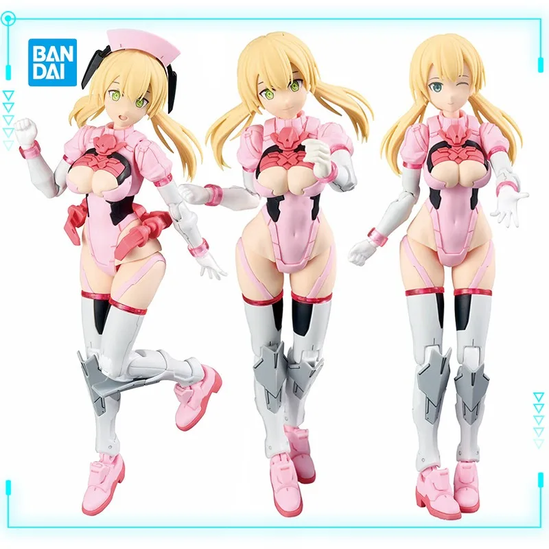 

Bandai Original Genuine 30MS 30 Minutes Sisters Option Parts Set 17 Aider Costume Color A Assembly Models Toys Action Figures