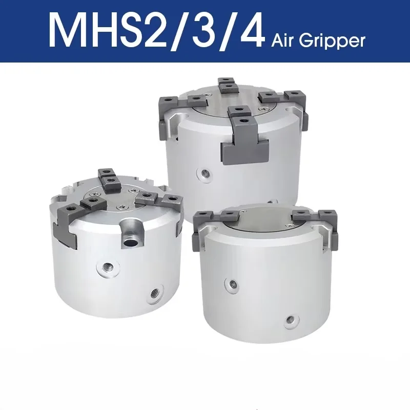 MHS2/MHS3/MHS4 Series Original Replacement Pneumatic Gripper MHS 16D 20D 25D 32D 40D 63D 80D Two-jaw Three-jaw Air Gripper