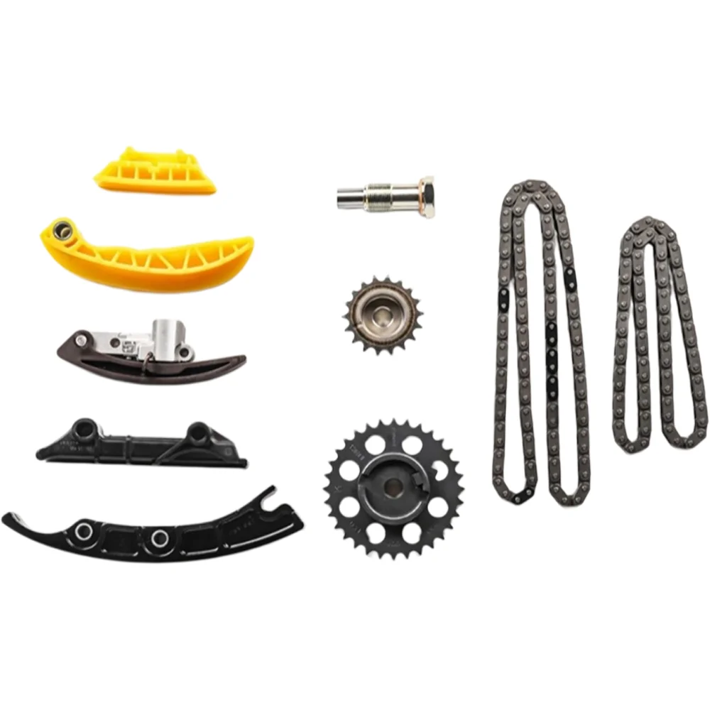BDB Engine timing chain kit For VW EOS GOLF MULTIVAN PHAETON TOUAREG AUDI A3 TT 3.2L 3.2 L T V6 GAS 02-10 021109467 021109469