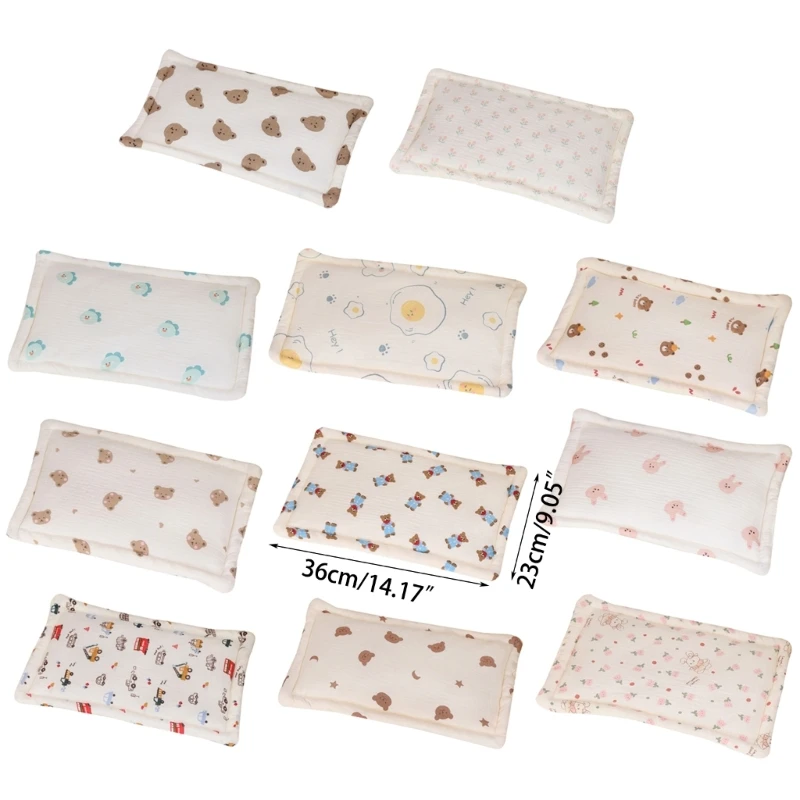 Almohada cunero algodón – Cómoda para el sueño del bebé - imagen 3