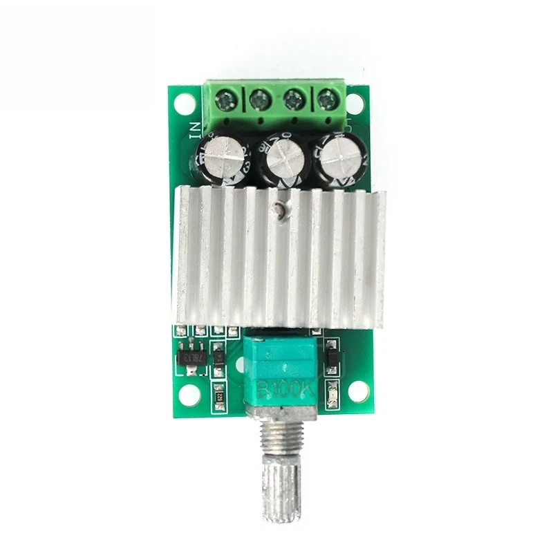 10A PWM ตัวควบคุมความเร็วมอเตอร์ DC 12 V/ตัวควบคุมแบบปรับได้ 24 V สำหรับ LED หรี่ 12-30 V อินพุตปุ่มหมุนควบคุมประสิทธิภาพสูง