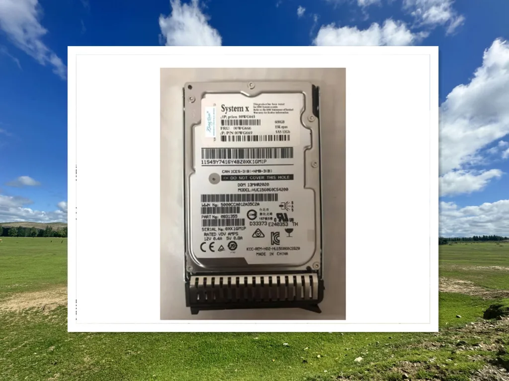 For  00NA242 00NA245 00FJ051 600GB 10K 2.5 12Gb M5 X6