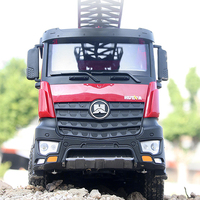 HUINA 1/14 561 2.4G RTR RC Remote Control Truck Tractor Sprayable Scaling Ladder Fire Car Outdoor Toys For Boy Gift TH18049-SMT6
