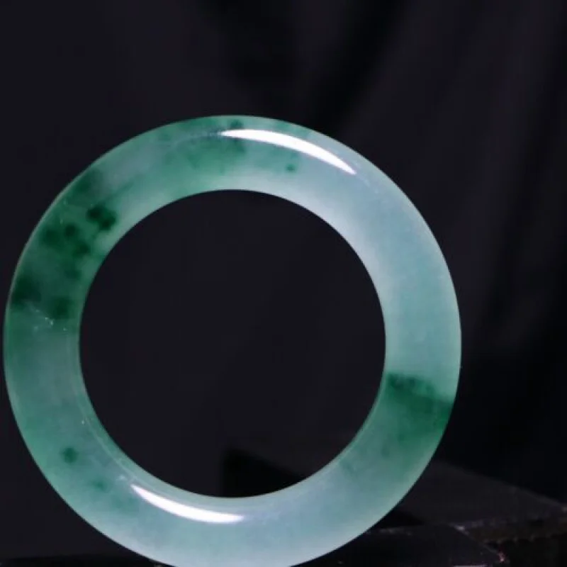 

Certified Natural AAA Grade Myanmar High Ice Jade Jade Bracelet 60mm