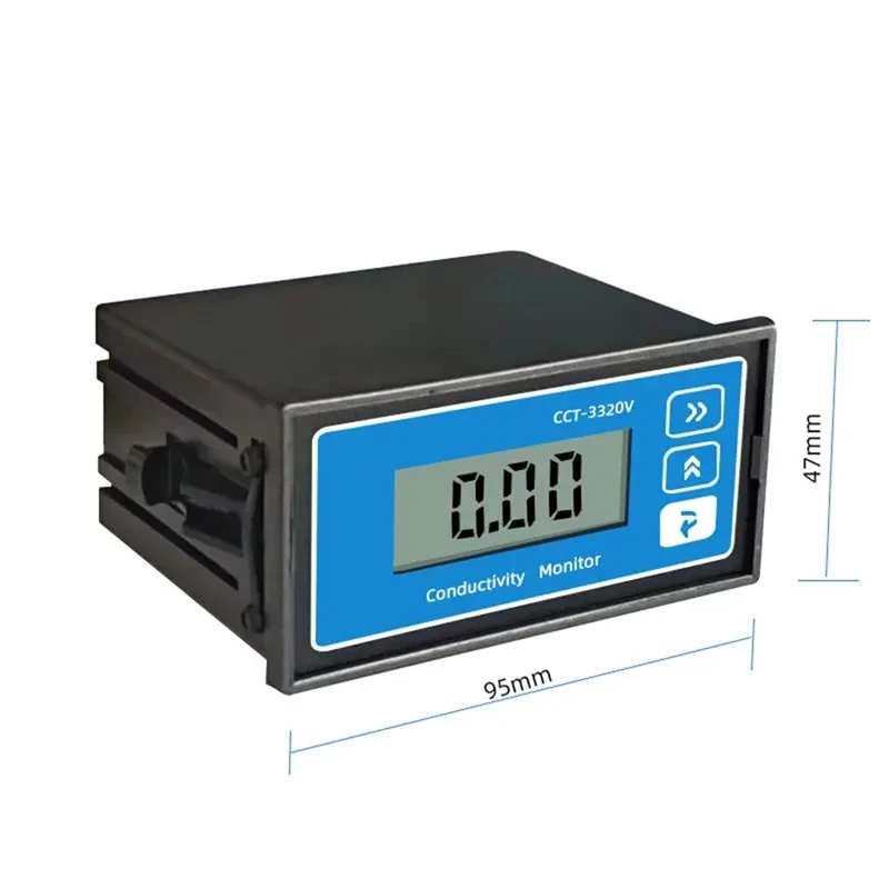 CCT-3320V Conductivity Meter Resistivity Meter Water Quality Testing Online Analysis 0-2000 Meter to Measure PH