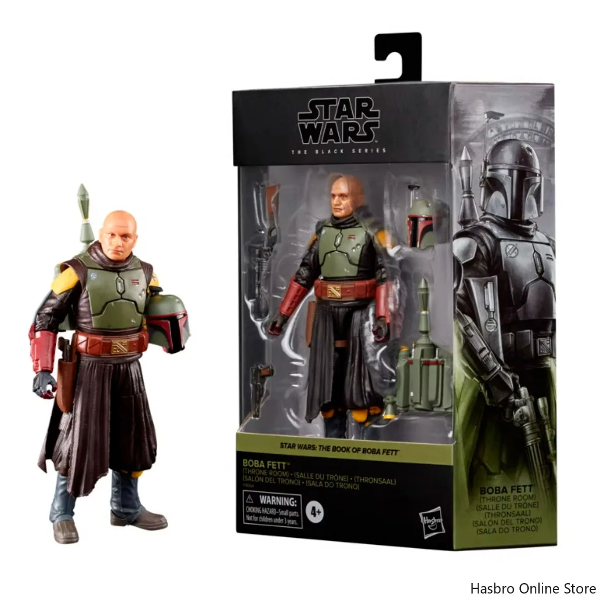 

Hasbro STAR WARS The Black Series Boba Fett (Throne Room) Toy 6-Inch-Scale The Book of Boba Fett Collectible Figure F4064