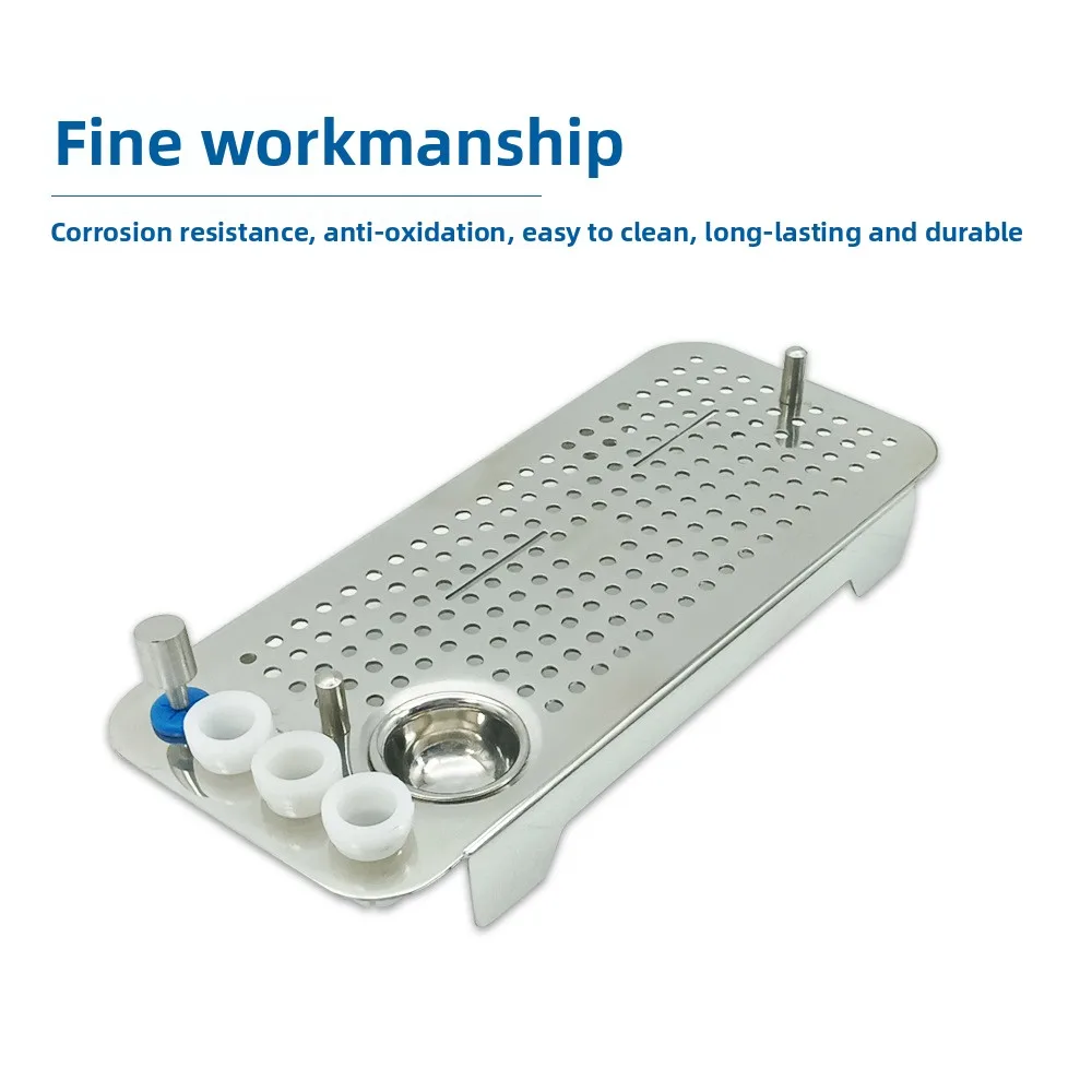 Caja Dental PRF CGF, placa  implante, implante  odontología, caja  fibrino rica  acero inoxidable quirúrgico, Kit  mem