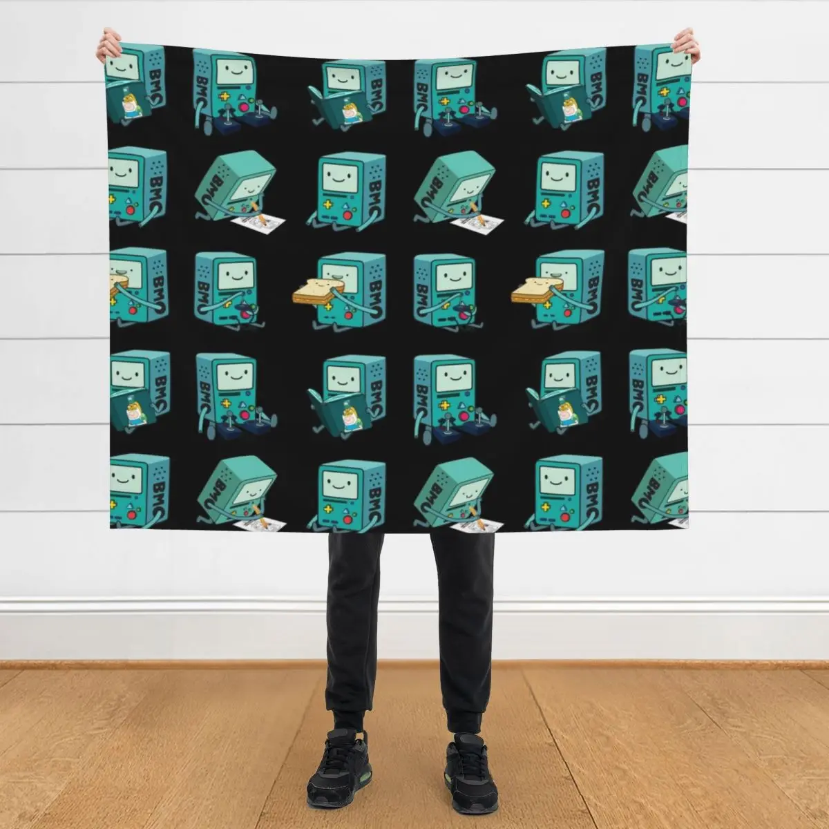 

BMO Throw Blanket manga Thin Sofa Quilt Blankets