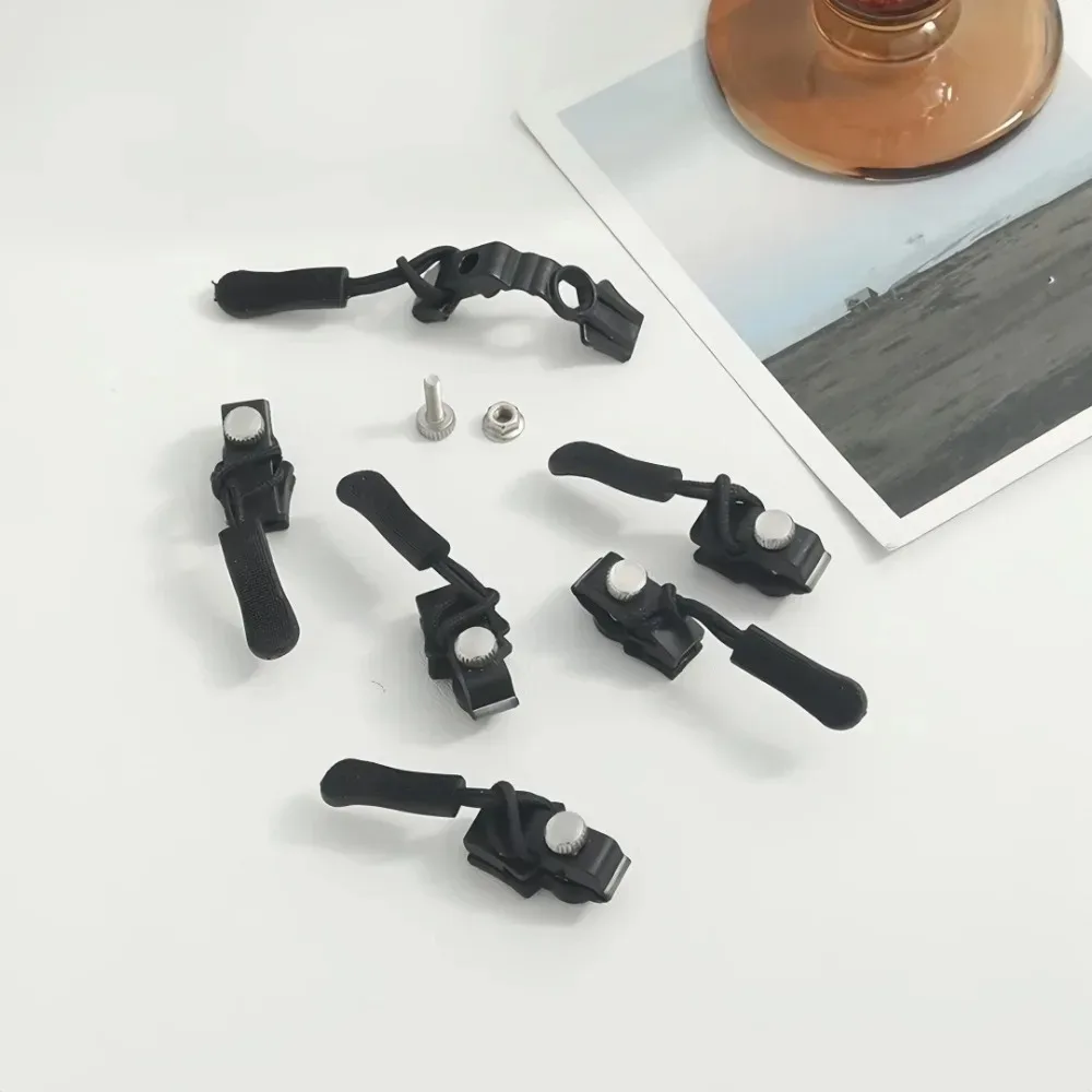 3/6Pcs Universal Quick Release Zipper Slider Lock Detachable Repair Parts Jackets Luggage Backpack Accessories