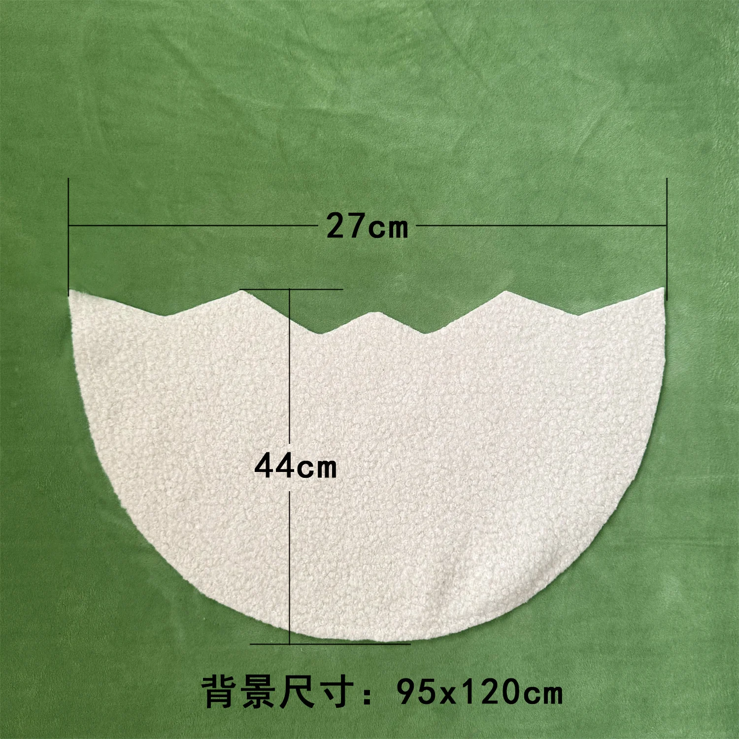 ❤️Newborn Photography Props Accessories Eggshell Shaped Blanket 95X120CM Studio Baby Photo Prop Accessory Background Carpet