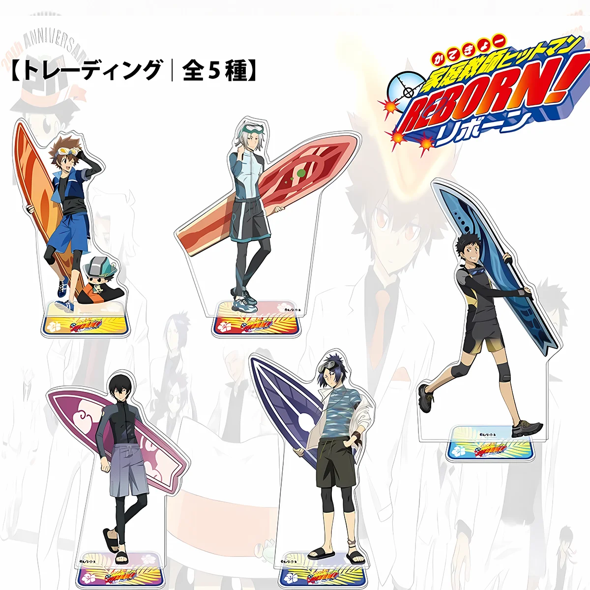 Anime HITMAN REBORN! Creative 15cm Acrylic Stand, Gokudera Hayato, Mother's Day Ornament for keychain