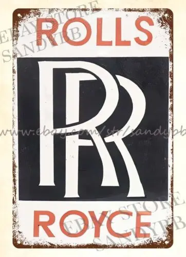 1 pcs,Rolls Royces metal tin sign garage shop poster wall art