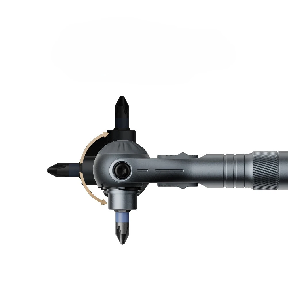 Multi Angle Swivel Ratchet Screwdriver Multi Functional 40 Pcs Sockets Bits Electronic Disassembly Tool