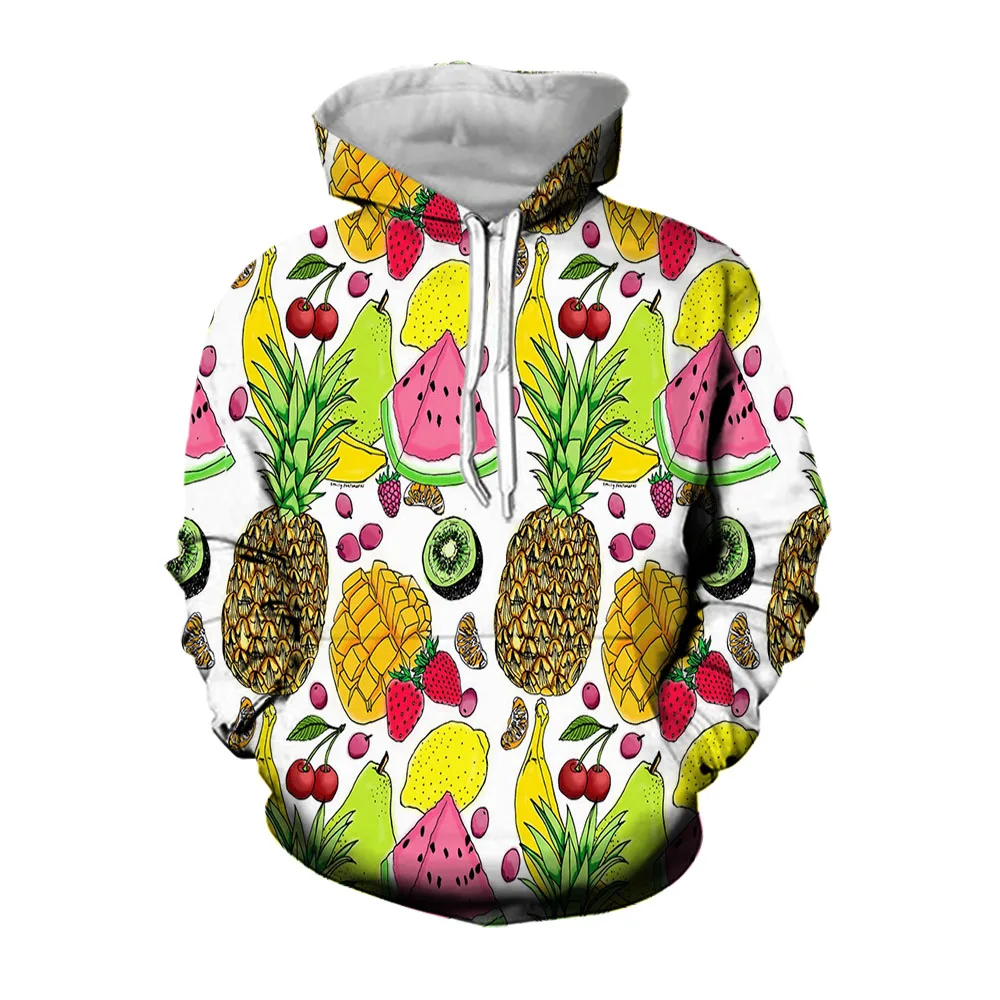 

Jumeast 3D Graphic Men Hoodie With Fruit Pattern Aesthetic Casual Clothing Streetwear Hoodies For Men Comfortable Clothes Coats