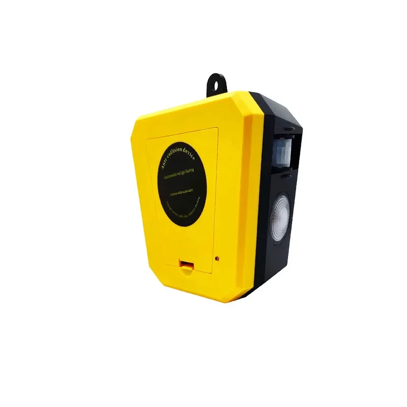 Stacking truck shelf corner blind spot anti-collision reminder, forklift pedestrian warehouse right angle infrared sound