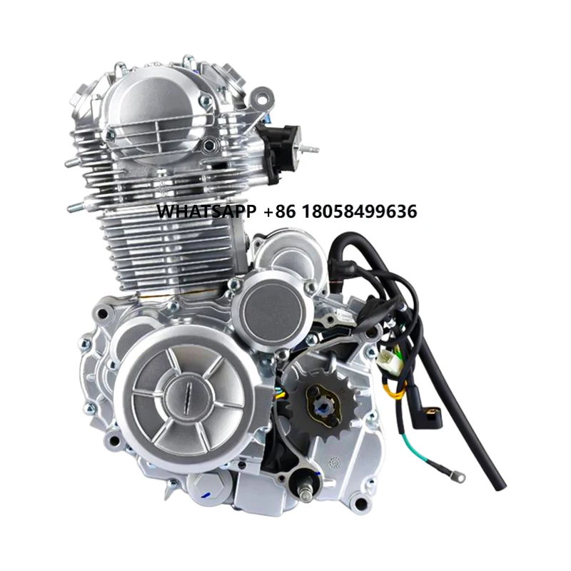 

Loncin 6 Gears 4 Stroke Motorcycle Engine Re250 Electric Start Assembly with New CDI Ignition 6 Speeds