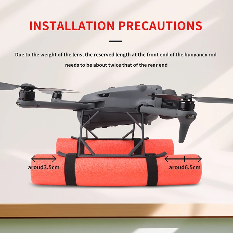 For DJI MAVIC 4 Pro Drone Landing Gear Float Training Kit Buoyancy Rod Bracket On Water Heighten Leg for DJI Mavic4pro Accessory view 6