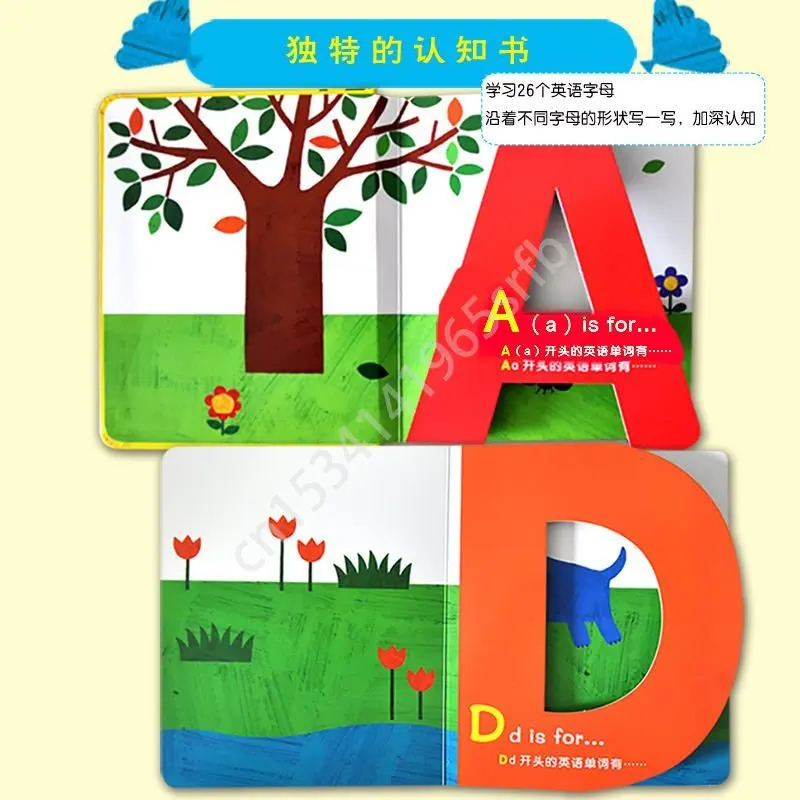 Interesting Creative Learning Book Magic Number 123 Magic Letter ABC Infant Kids Children Enlightenment Cognitive Book