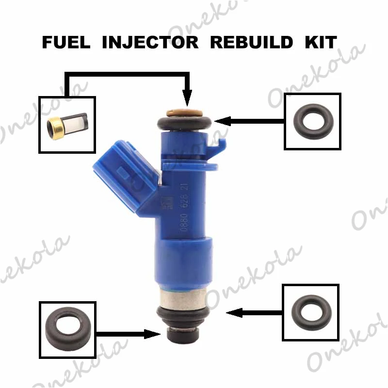 Fuel Injector repair kit Orings Filters for Honda Civic Acura Rdx Rsx K20 K24 16450-RWC-A01 EWLKJ00429