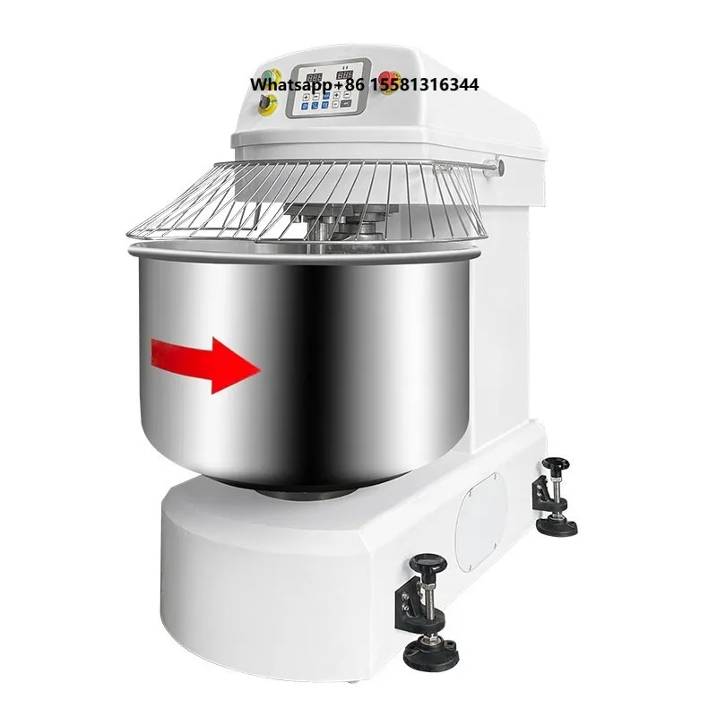 High Quality Commercial Dough Mixer Bakery Equipment New Stainless Steel 304 220V/380V Adjustable Speed High Productivity