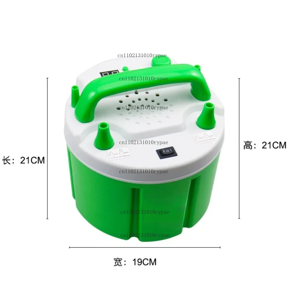 Electric Balloon Pump Inflator with Timer Cool Air Balloon Inflating Pump for Party Decoration