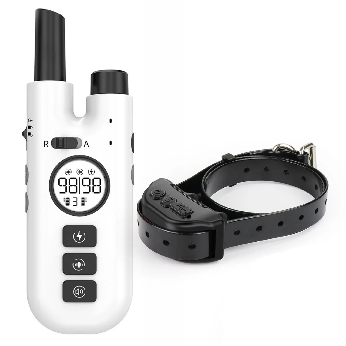 

Dog Training Collar, Remote Dog Collar with 3 Training Modes, Electric Collar IPX7-Waterproof, for Small Medium Large Dogs