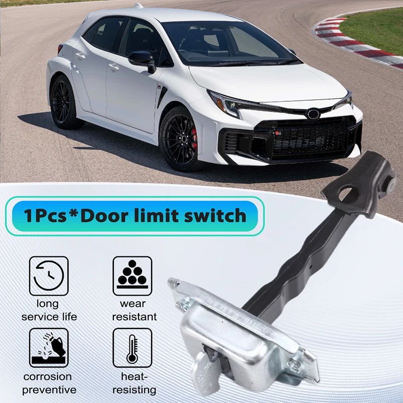 Super Sale Car Door Check Restrict Stop for TOYOTA COROLLA E210 2019-2025 Car Door Stopper Strap Front Left