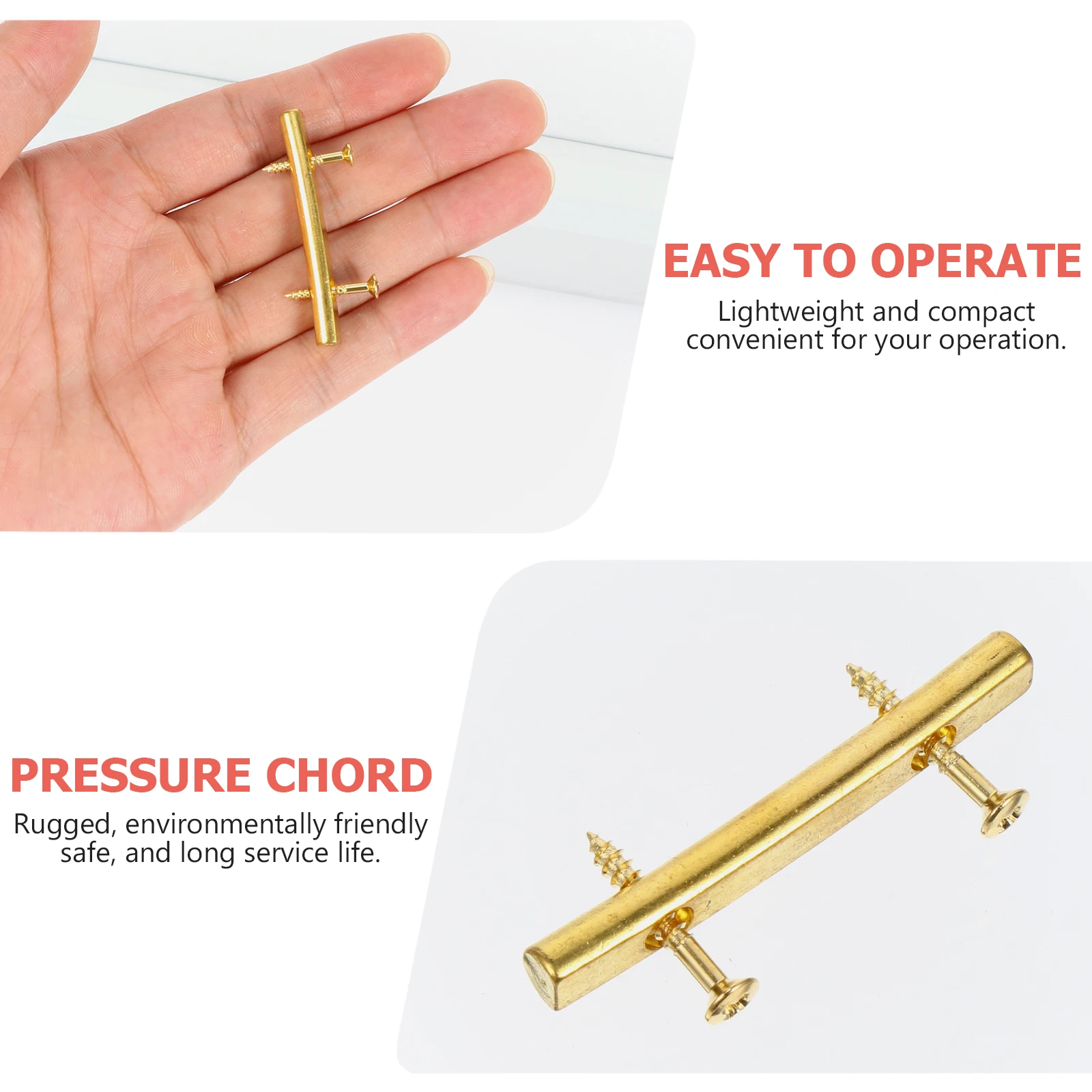 

Zinc Alloy Guitar Pressure Chord Rod Lightweight Guitar Accessory String Stable Bar Instrument