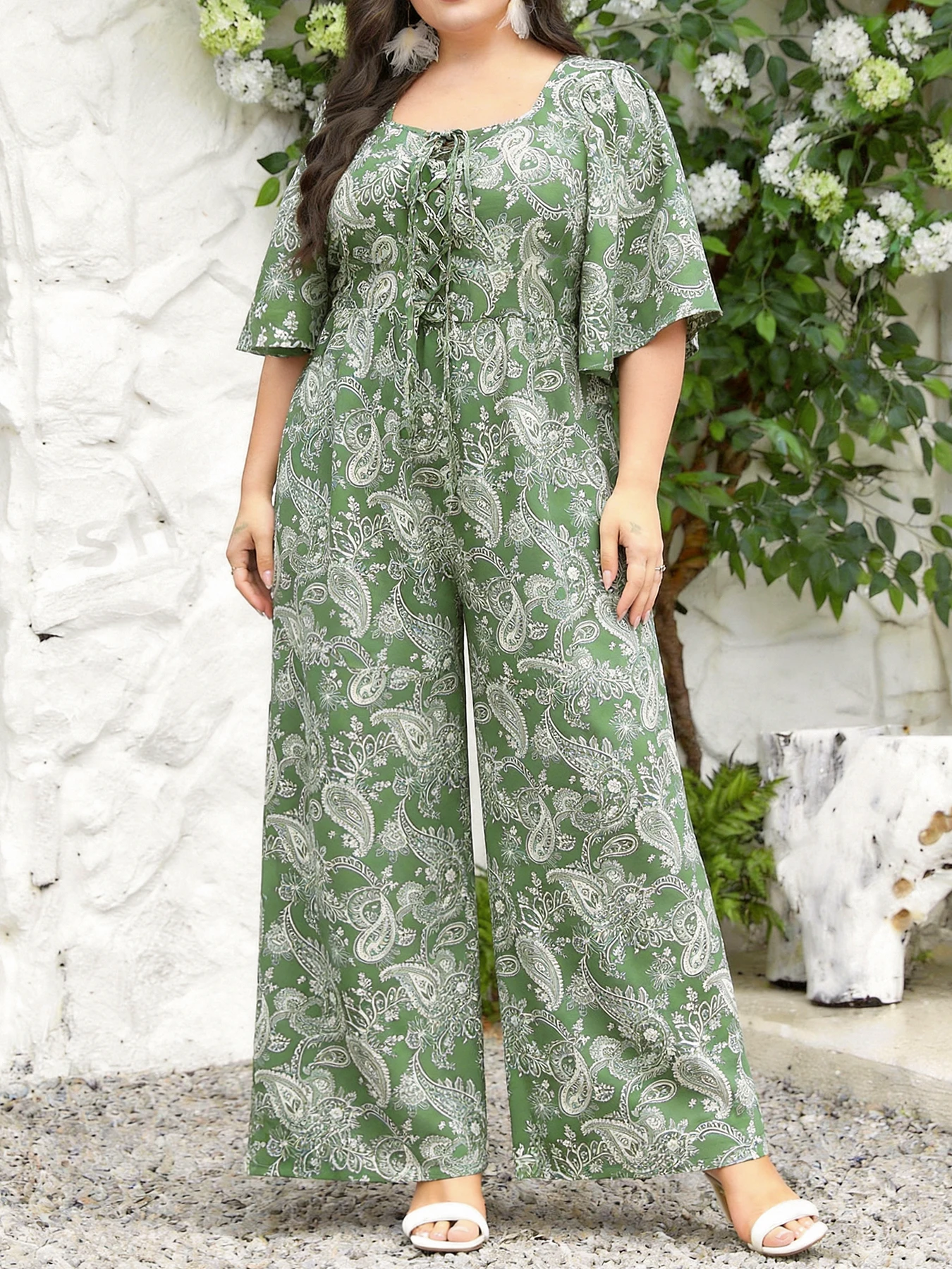 Mono Estampado Paisley Talla Grande Mujer RD - close-up view