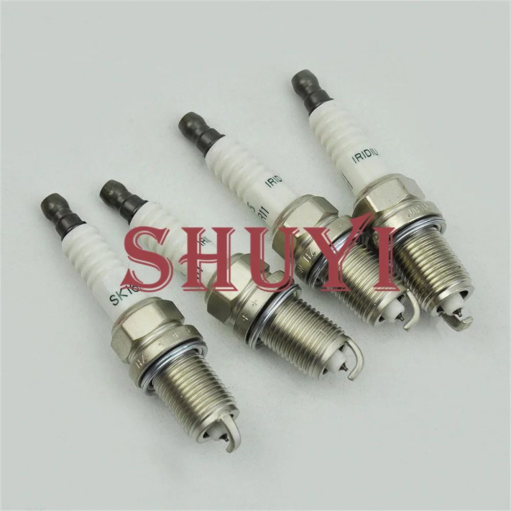 Car Candle Iridium Spark Plugs OEM 90919-01240 SK16R-11 9091901240 SK16R11  FOR TToyota YYaris PPrius VVios Hiace IV