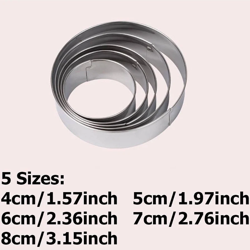 5 قطعة التعميم البسكويت قالب أدوات الخبز DIY بها بنفسك البسكويت قالب الفولاذ المقاوم للصدأ قطع يموت أدوات المطبخ المنزلية الطبخ الحلوى TMZ #5