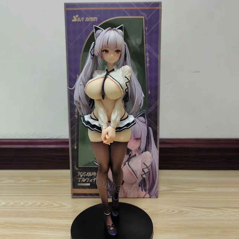 28 سنتيمتر ألفينا تشان الرطب مثير أنيمي فتاة الشكل Ensoutoys Dongtan/الصغير الشيطانة موموكو تشان عمل الشكل الكبار نموذج ألعاب الدمى #3