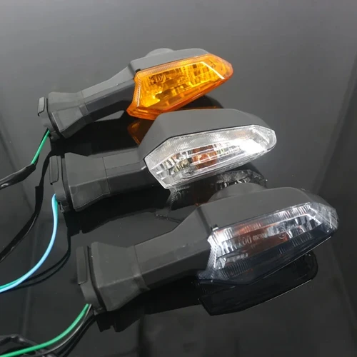 Imagen 1 del producto Luz indicadora de señal de giro delantera/trasera para motocicleta, lámpara intermitente compatible con Z750 Versys 650 1000 Versys650 Versys1000 ER-6N