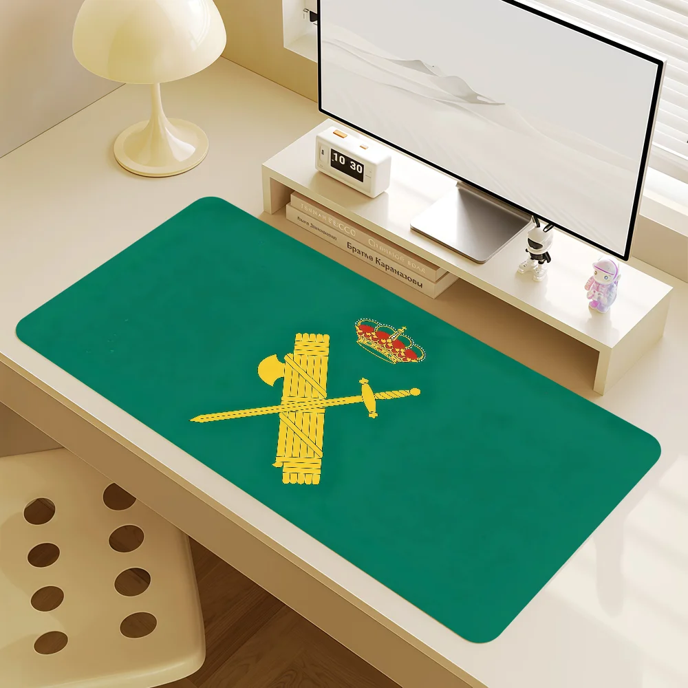 Mouse Pad MousePad Non-slip G-Guardia Lockedge Office Student Gaming Logo C-Civil Thickened Large Writing Pad Cushion