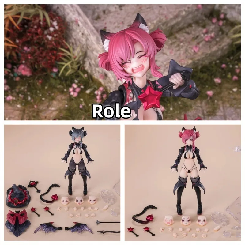 

【In Stock】 Dimensional Concrete Witch Trainee Hoshikawa Neko 17cm 1/12 Movable Doll Model Figure Collection Gift