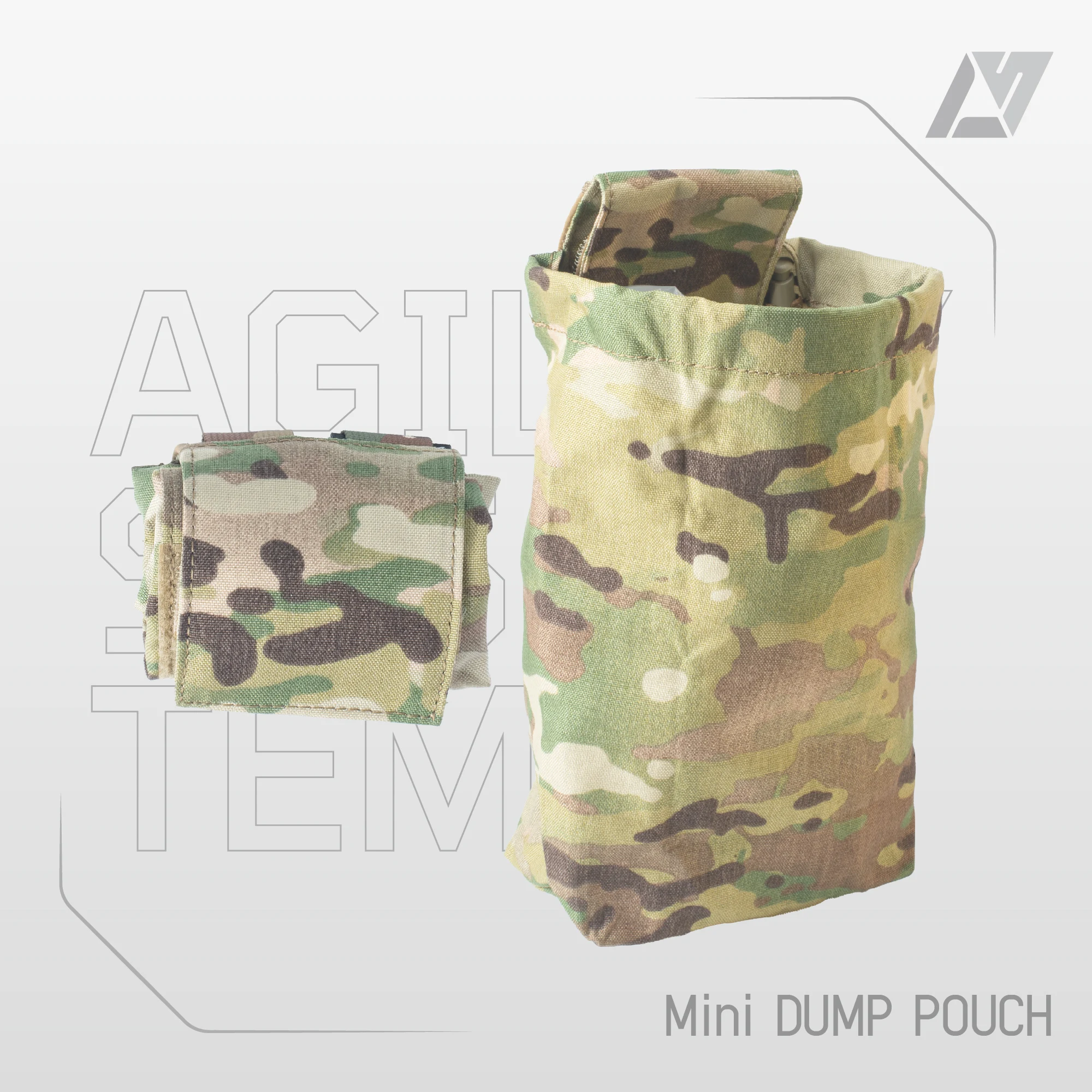 

Мини-складная сумка для переработки отходов с креплением MOLLE на пояс и сумкой для инструментов и мелочей