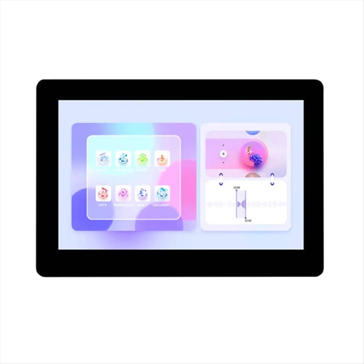B21B 5 Inch LCD Development Board 1024x600 Captive Touch Screen Display LVGL HMI Sensor CAN RS485