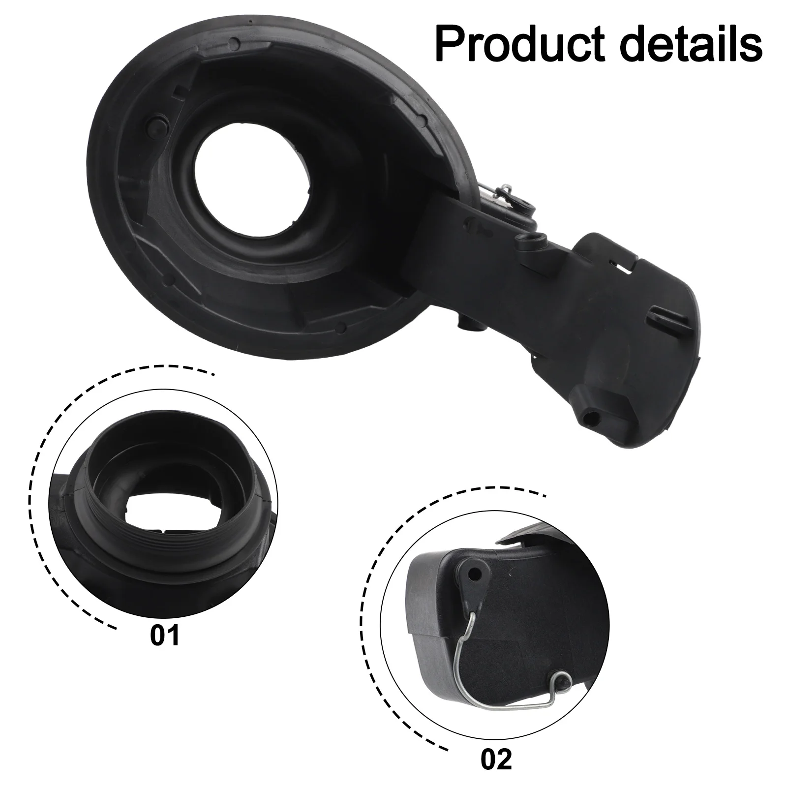 

For BMW Fuel Filler Flap Hinge Cover for 1 Series For E87 E81 Models 2004 2012 OEM Replacement Part 51177069449