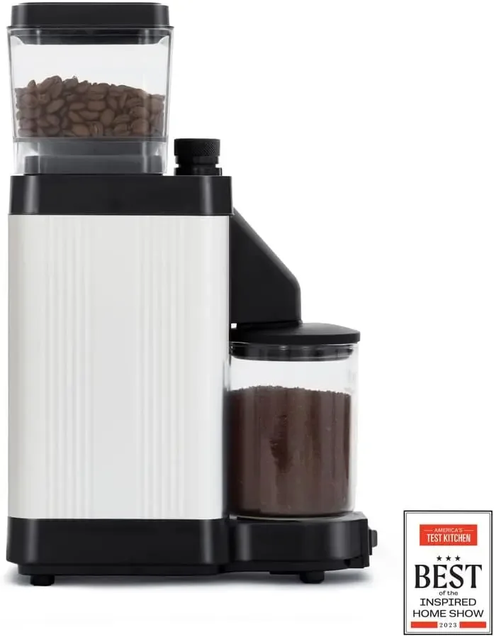 Technivorm Moccamaster 49522 KM5 Burr Coffee Grinder, Matte White