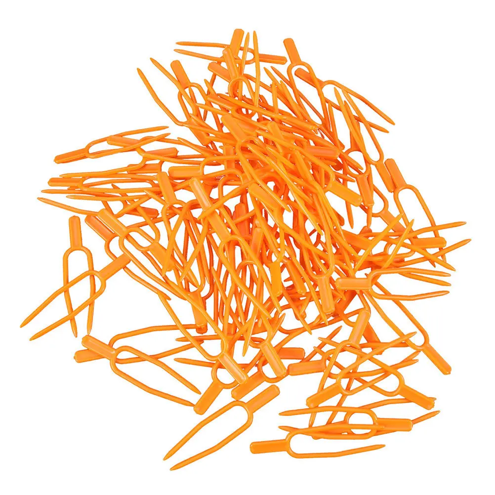 

300pcs Garden Plant Fixing Clips Strawberry Support Pin For Creeping Stems Reusable Vine Fasteners Plastic Plant Vine Forks