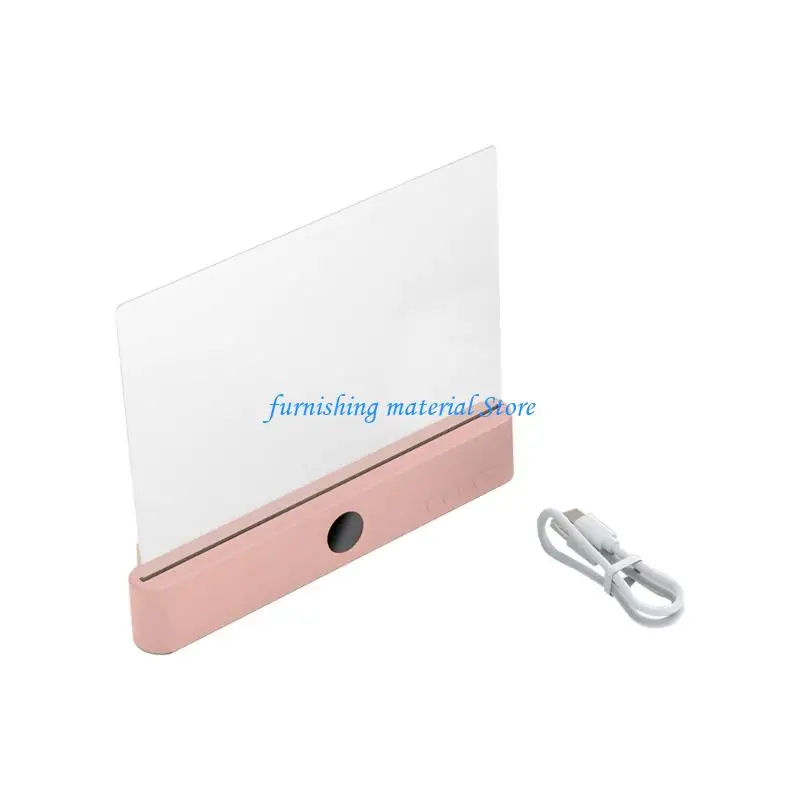 Y5GD Smooth Portable Lamp With Rechargeable Battery And Adjustable Light Tone