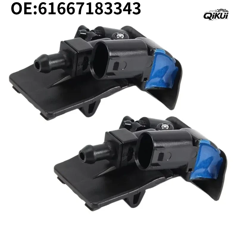 61667183343 Car Accessories New Windshield Washer Sprayer Nozzle Windscreen Nozzle Jet  For -BMW X1 E84 / X6 E71 E72