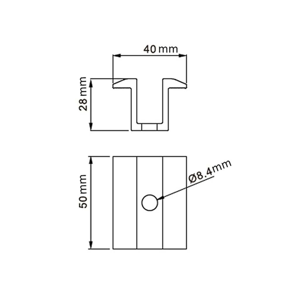 دعامة تثبيت ضوئية، مشابك ألواح شمسية غير قابلة للتعديل تتحمل الطقس القصوى بما في ذلك الرياح الثقيلة وتساقط الثلوج