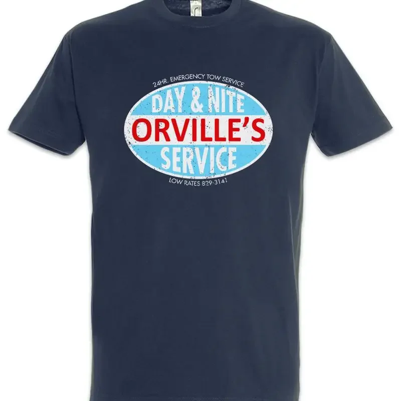 Orville's Every Which Symbol Way But Company Logo Loose Sign Mechanic T Shirt