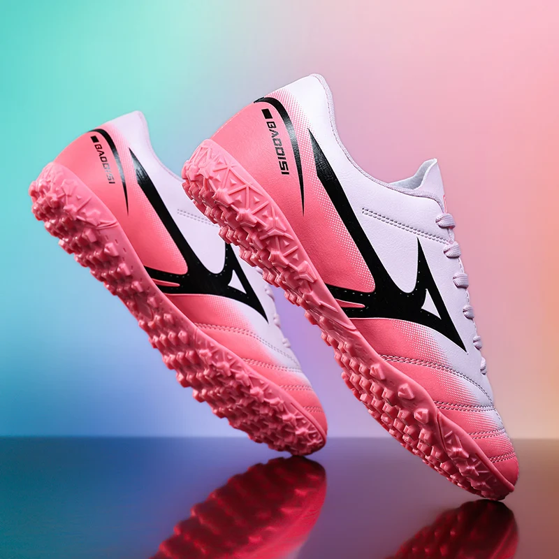 جديد الرجال ملعب كرة القدم الأحذية رصع المجتمع داخلي المرابط أحذية كرة القدم TF/FG مريحة للجنسين في الهواء الطلق مباراة التدريب حذاء رياضة