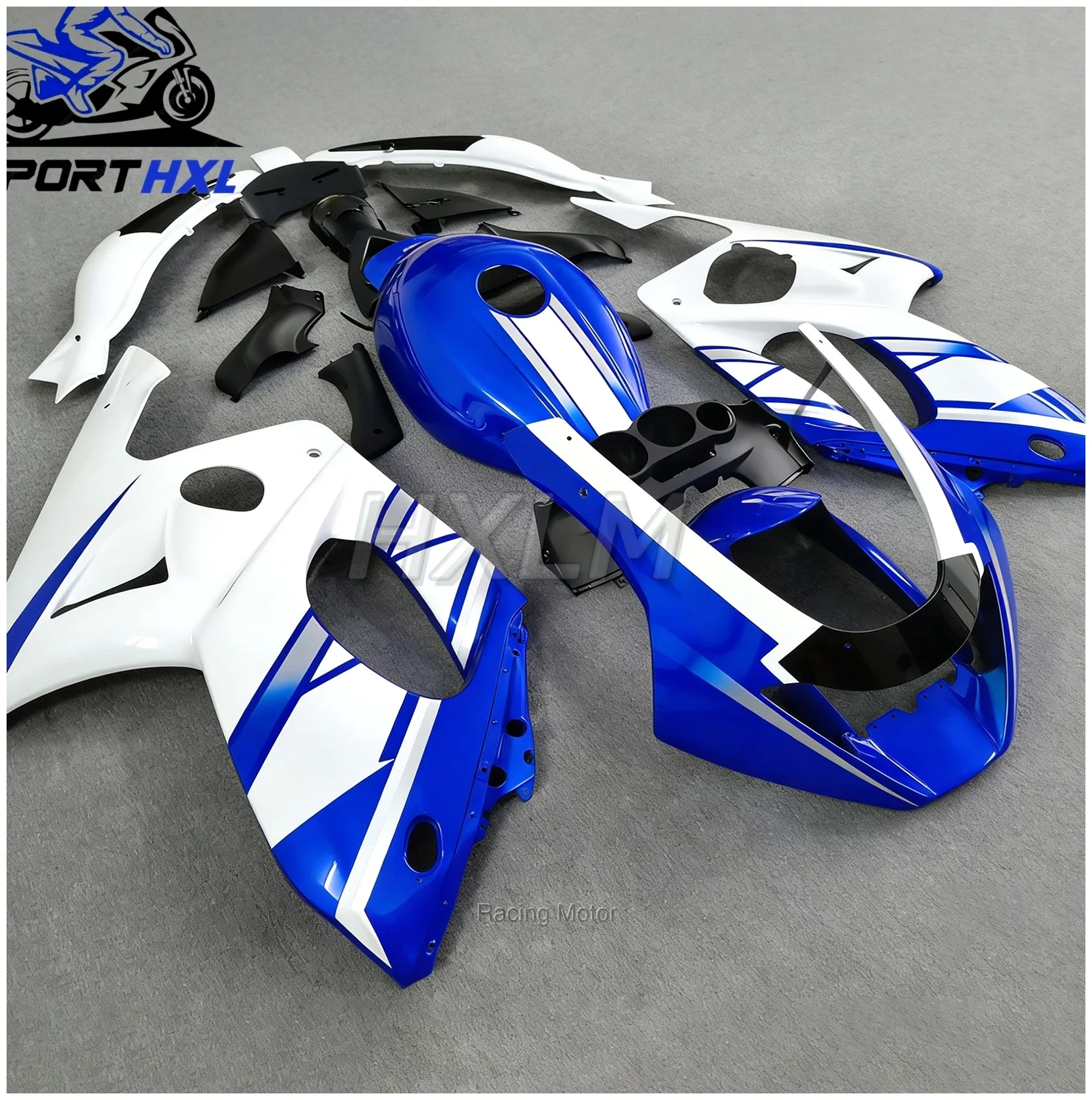Motorcycle Fairing Kit for YAMAHA YZF600 ABS Case Protection Fairing Kit blue | Racing Motor Store