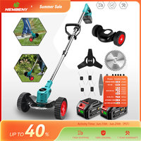 Handheld Electric Foldable Lawn Mower For 18V Battery Adjustable Electric Trimmer With Accessories Garden Pruning Tool
